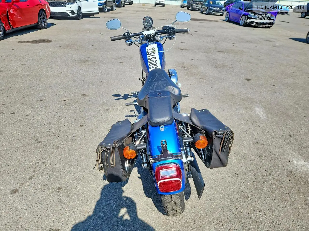 1996 Harley-Davidson Xl883 VIN: 1HD4CAM13TY201414 Lot: 58981626