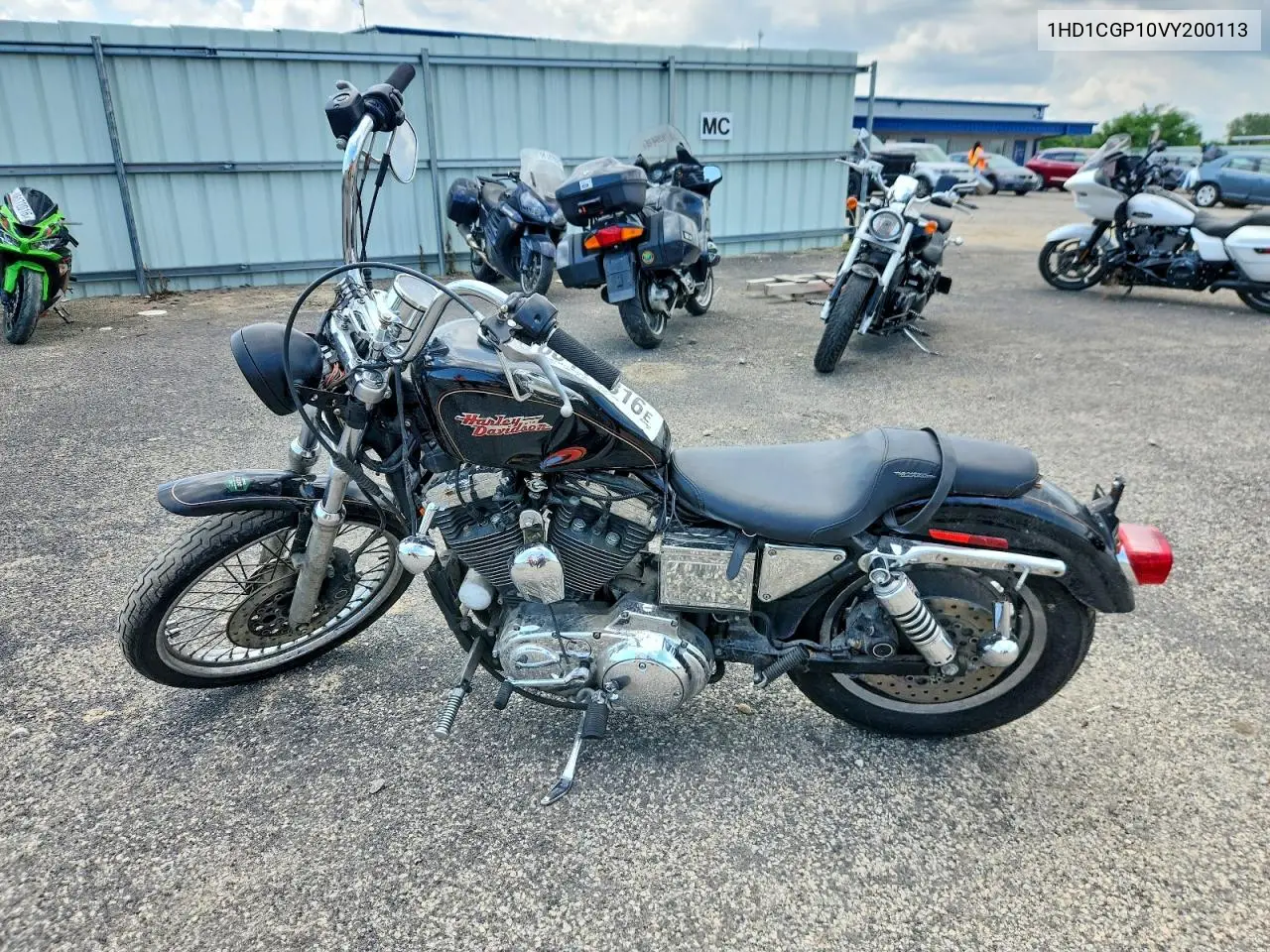 1997 Harley-Davidson Xl1200 C VIN: 1HD1CGP10VY200113 Lot: 60416816