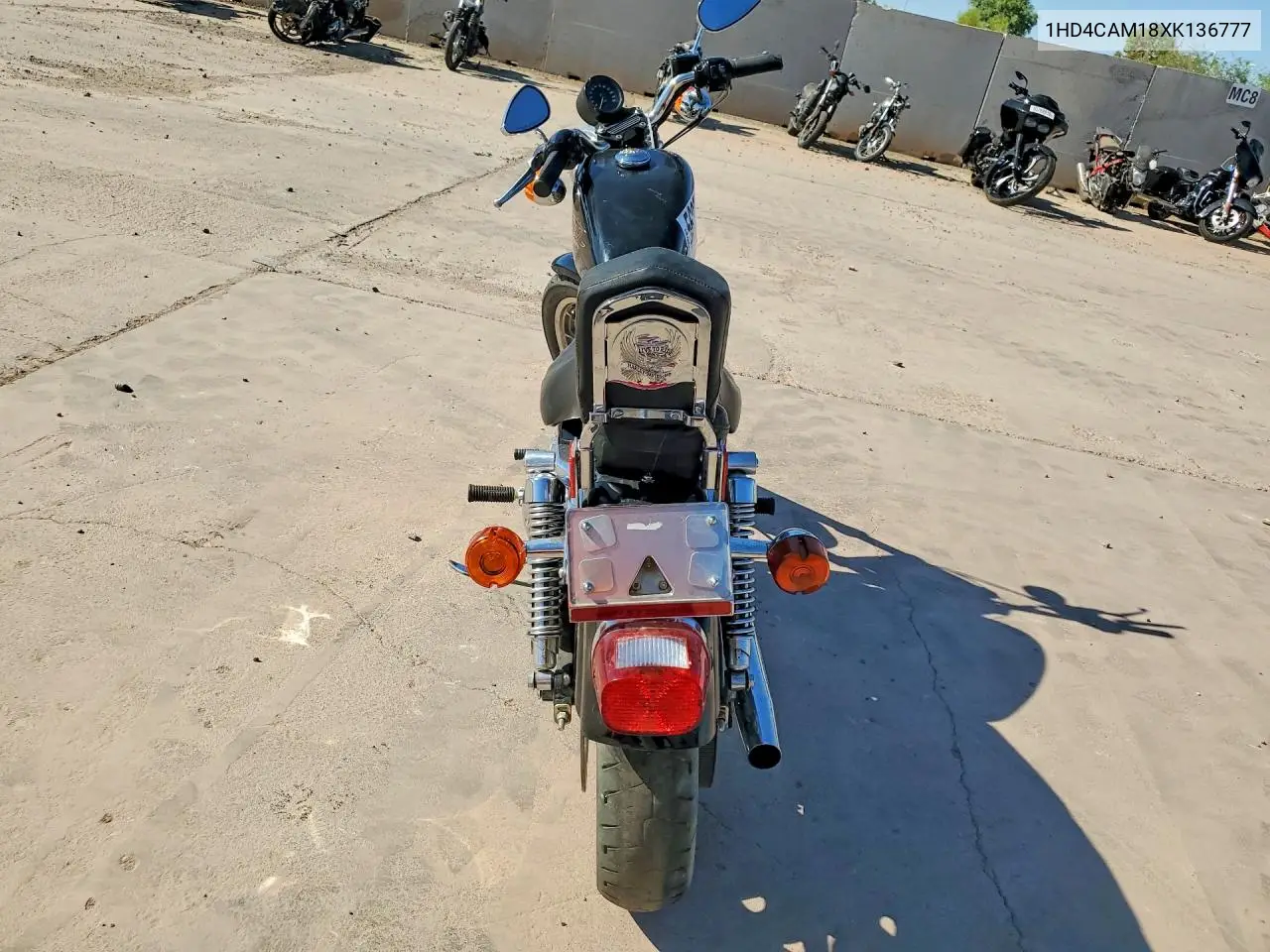 1999 Harley-Davidson Xl883 VIN: 1HD4CAM18XK136777 Lot: 56237516