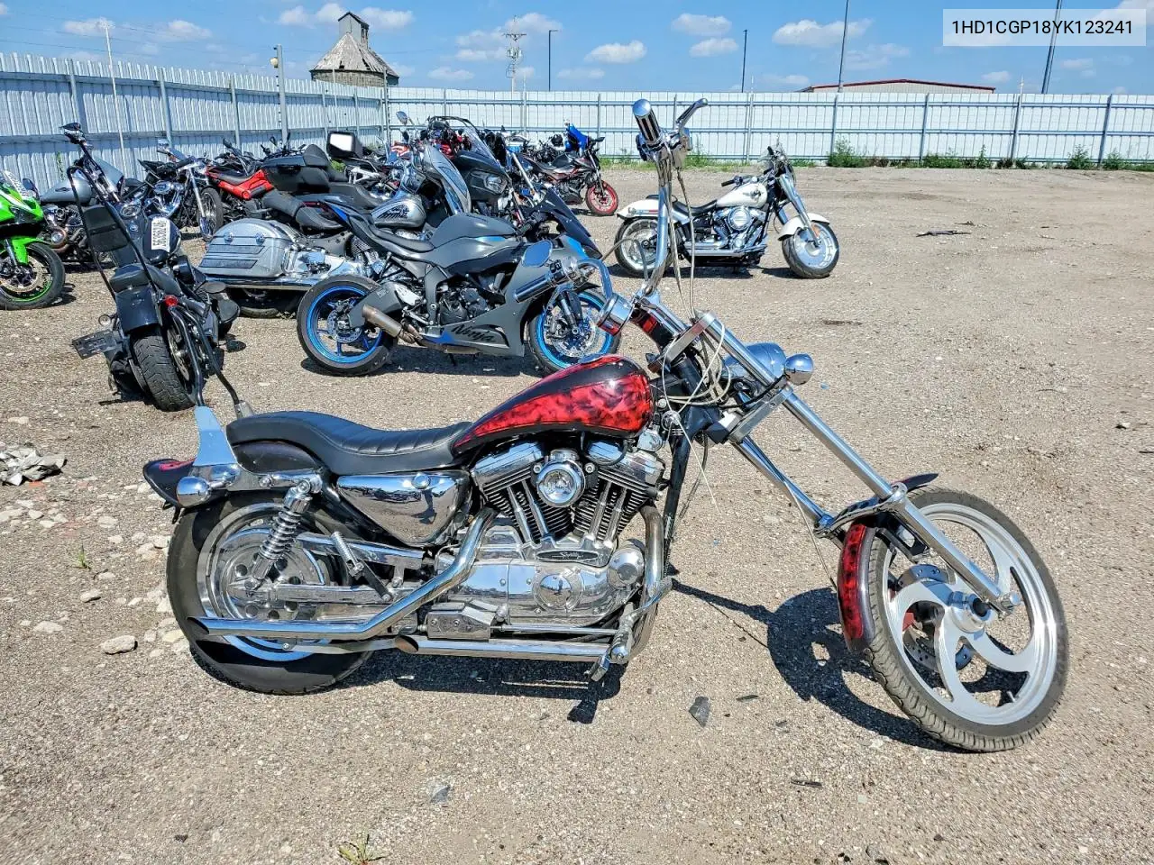 2000 Harley-Davidson Xl1200 C VIN: 1HD1CGP18YK123241 Lot: 60221966