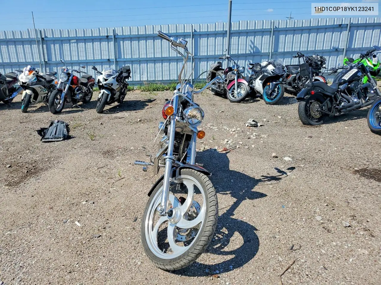 2000 Harley-Davidson Xl1200 C VIN: 1HD1CGP18YK123241 Lot: 60221966