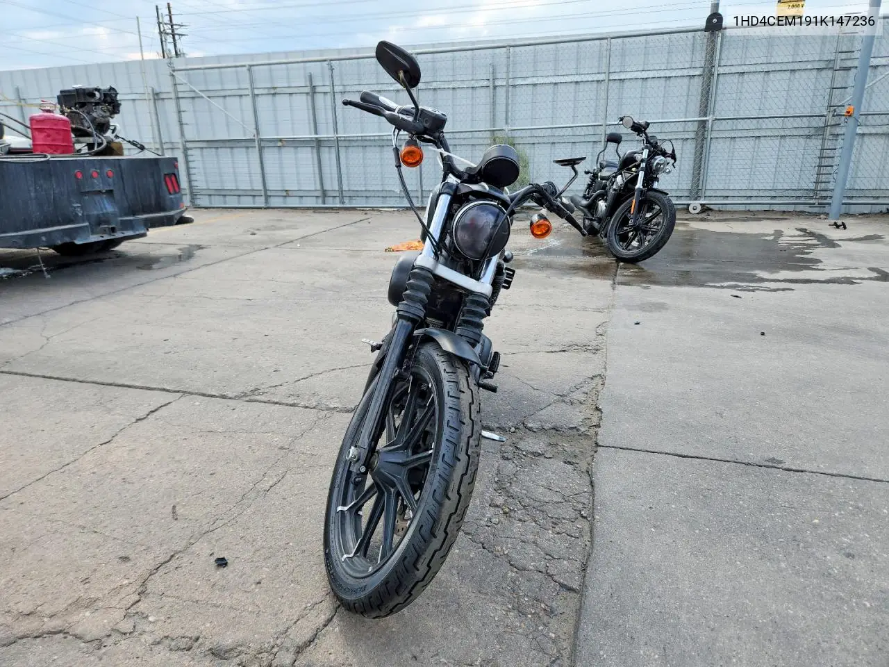 2001 Harley-Davidson Xl883 Hugger VIN: 1HD4CEM191K147236 Lot: 59384276