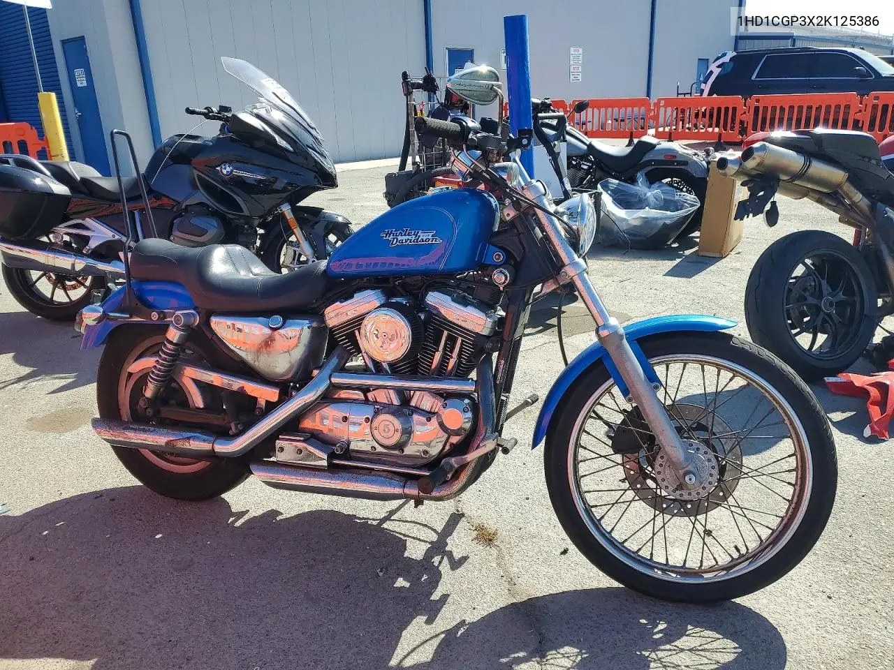 2002 Harley-Davidson Xl1200 C VIN: 1HD1CGP3X2K125386 Lot: 56806536