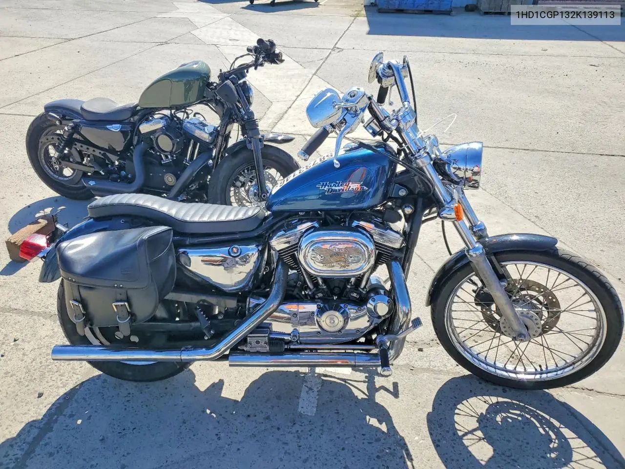 2002 Harley-Davidson Xl1200 C VIN: 1HD1CGP132K139113 Lot: 58733146