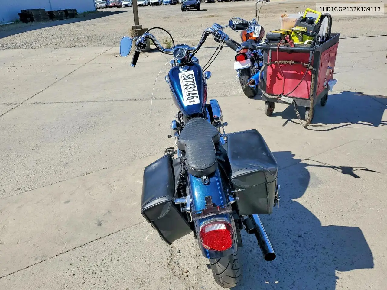 2002 Harley-Davidson Xl1200 C VIN: 1HD1CGP132K139113 Lot: 58733146