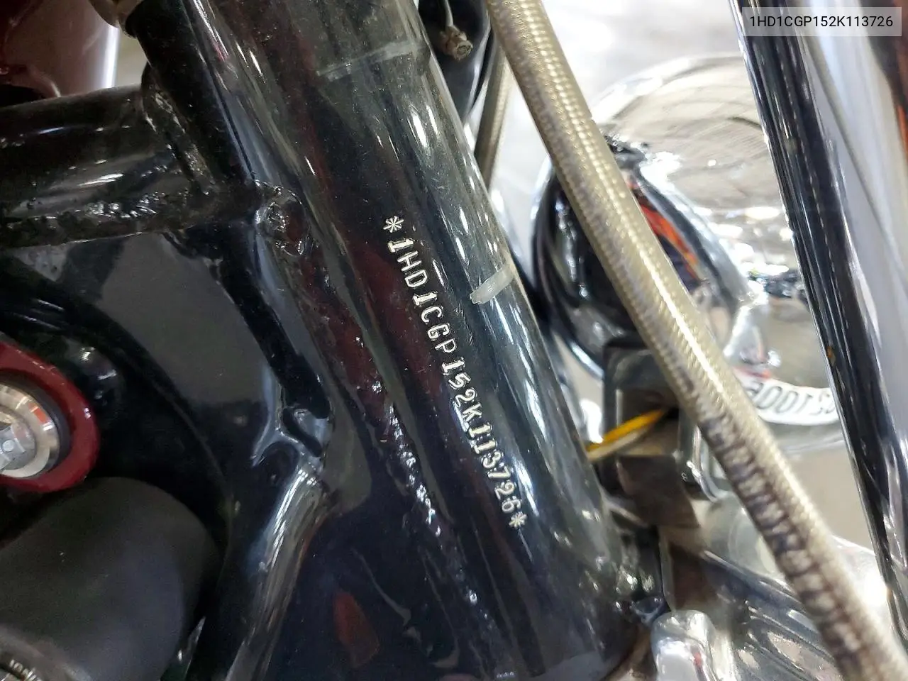 2002 Harley-Davidson Xl1200 C VIN: 1HD1CGP152K113726 Lot: 60621006