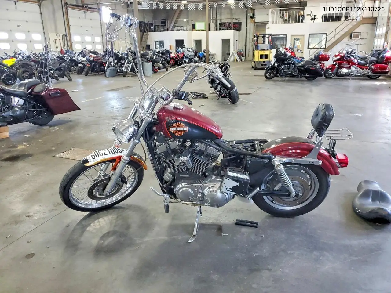 2002 Harley-Davidson Xl1200 C VIN: 1HD1CGP152K113726 Lot: 60621006