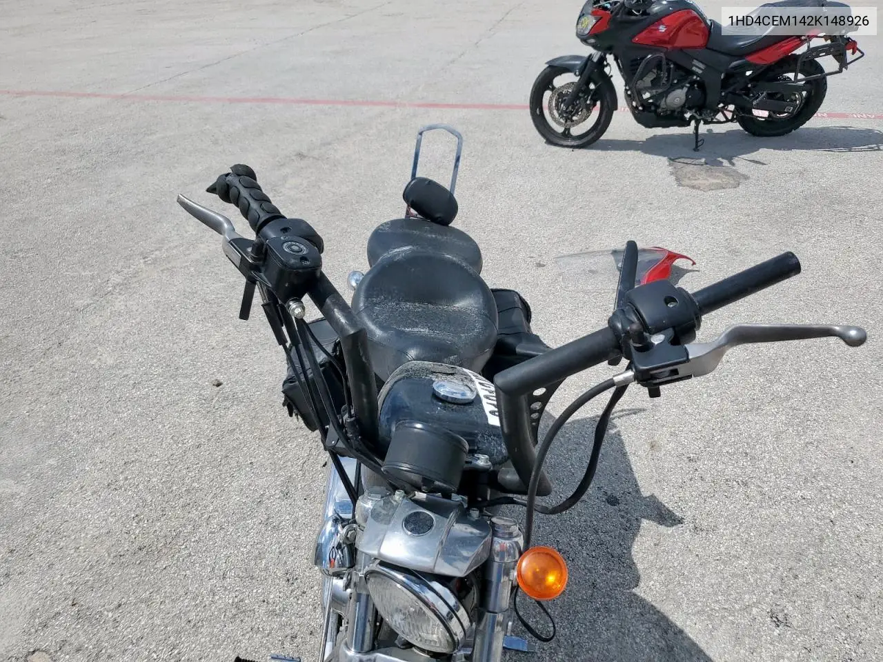 2002 Harley-Davidson Xl883 Hugger VIN: 1HD4CEM142K148926 Lot: 81313455