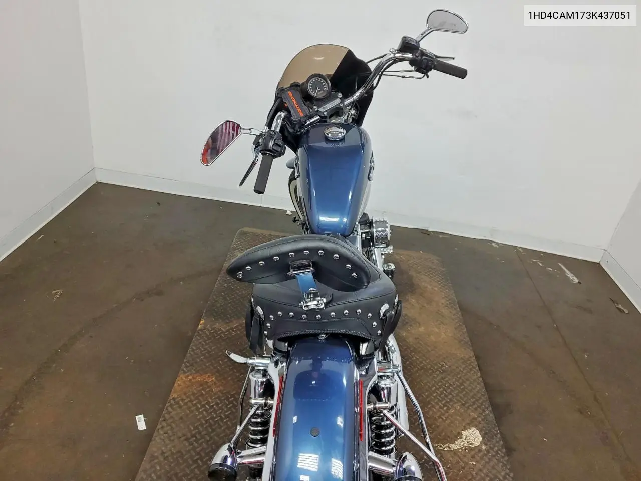 2003 Harley-Davidson Xl883 VIN: 1HD4CAM173K437051 Lot: 60227736