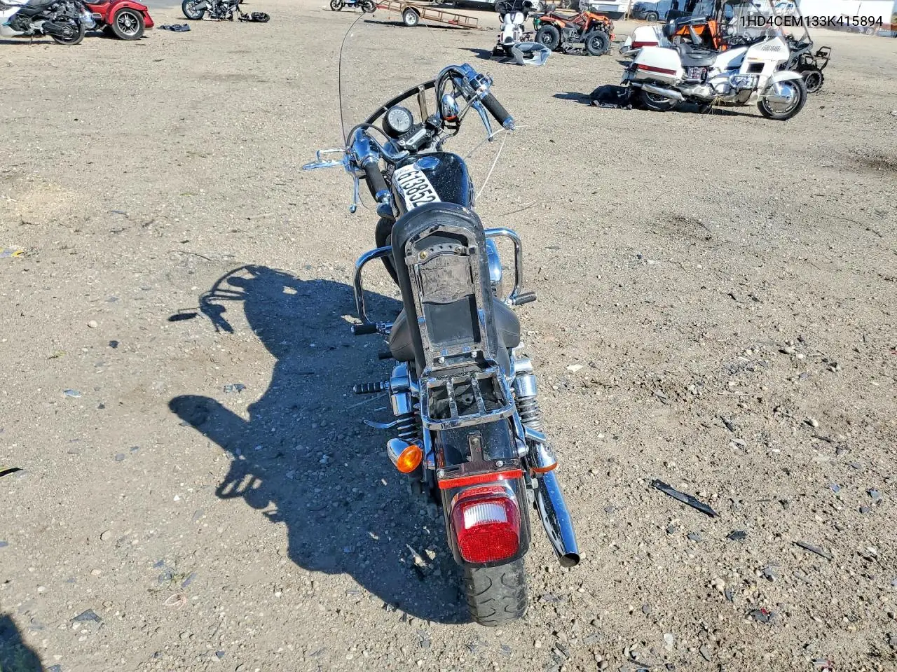 2003 Harley-Davidson Xl883 Hugger VIN: 1HD4CEM133K415894 Lot: 61385206