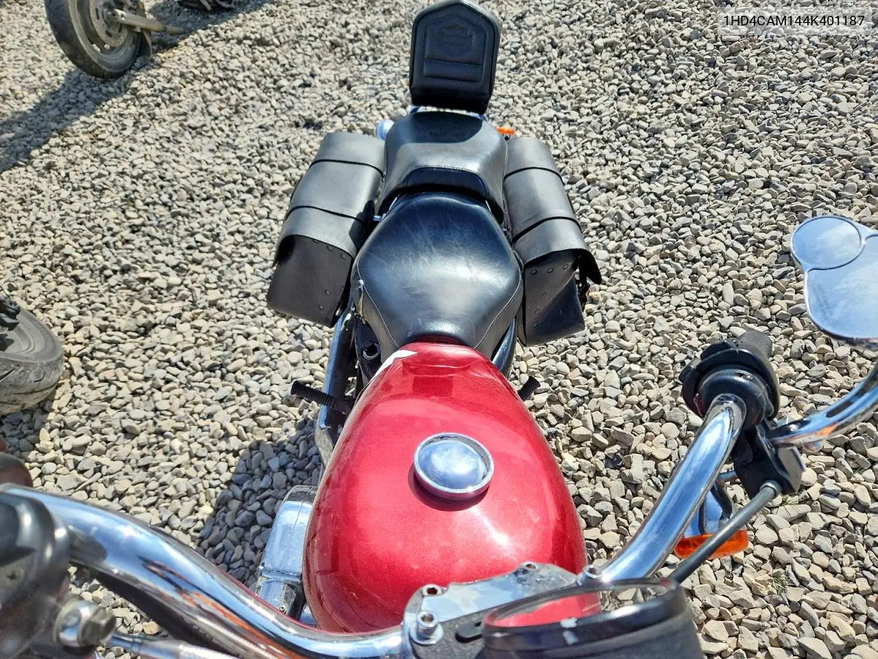2004 Harley-Davidson Xl883 VIN: 1HD4CAM144K401187 Lot: 55963316