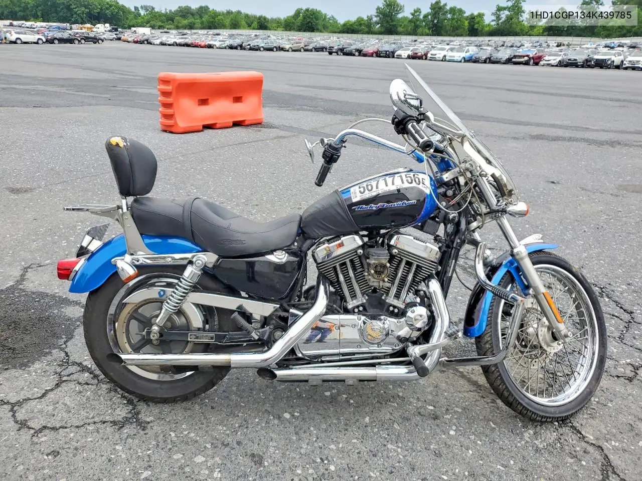2004 Harley-Davidson Xl1200 C VIN: 1HD1CGP134K439785 Lot: 56717156