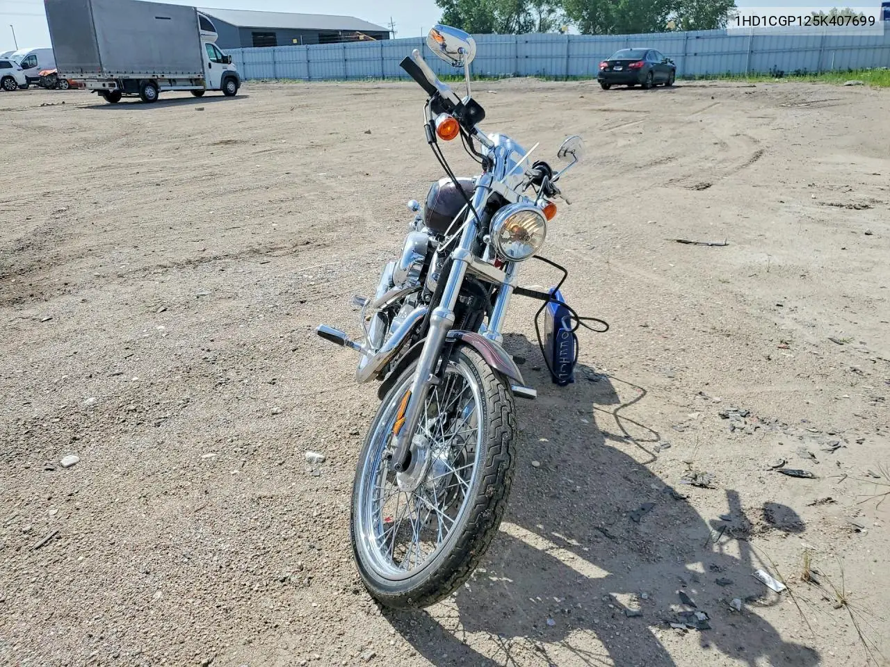 2005 Harley-Davidson Xl1200 C VIN: 1HD1CGP125K407699 Lot: 58879556