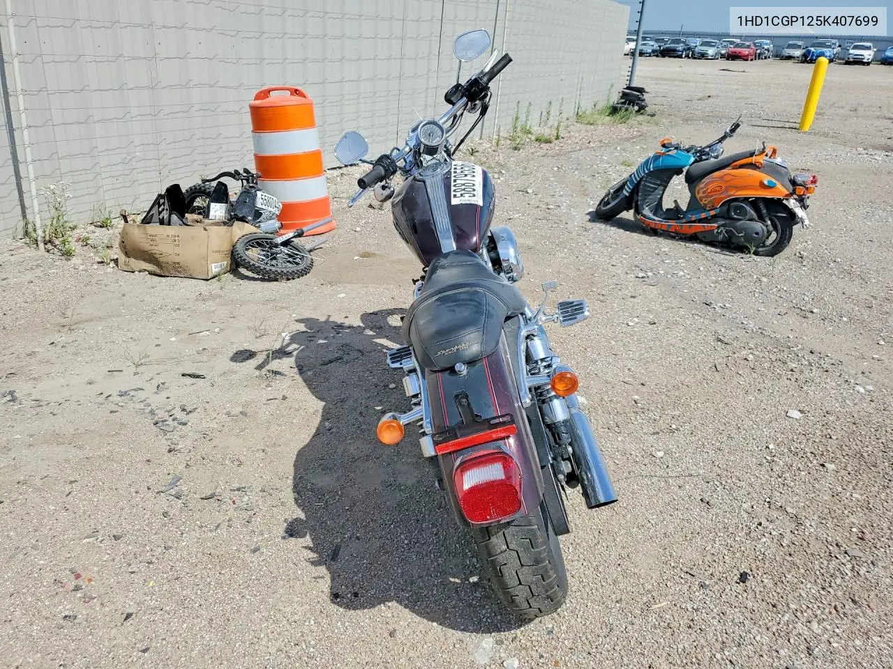 2005 Harley-Davidson Xl1200 C VIN: 1HD1CGP125K407699 Lot: 58879556