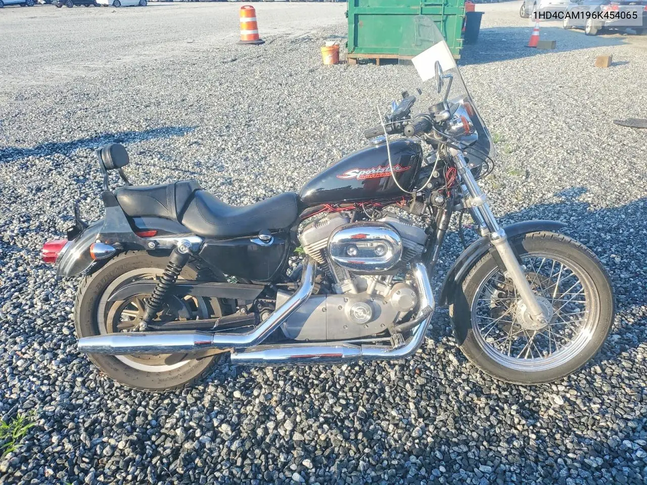 2006 Harley-Davidson Xl883 VIN: 1HD4CAM196K454065 Lot: 59625926