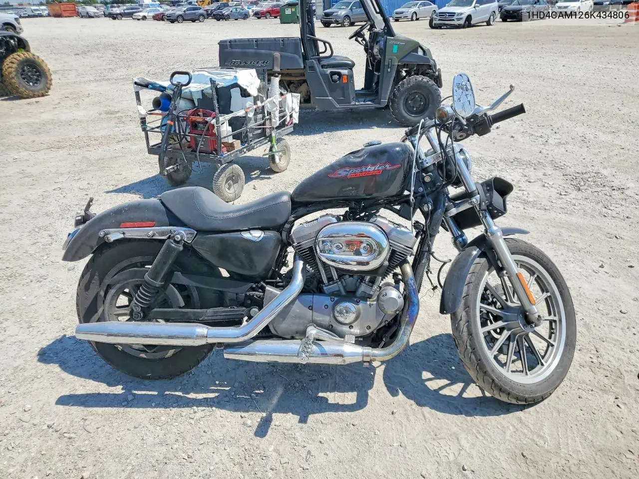2006 Harley-Davidson Xl883 VIN: 1HD4CAM126K434806 Lot: 60949786