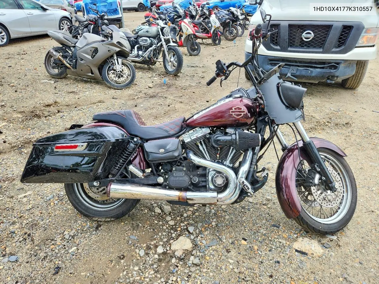 2007 Harley-Davidson Fxdbi VIN: 1HD1GX4177K310557 Lot: 57928376