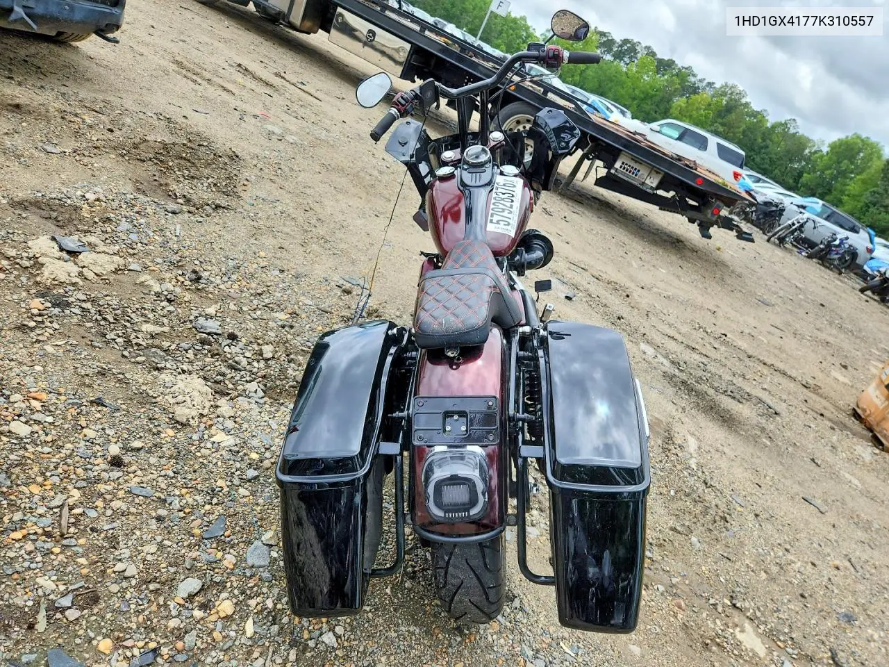 2007 Harley-Davidson Fxdbi VIN: 1HD1GX4177K310557 Lot: 57928376