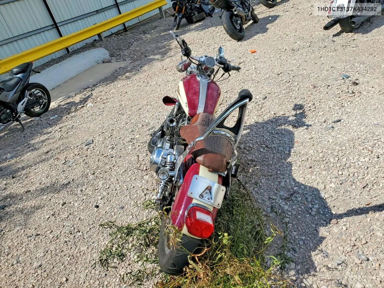 2007 Harley-Davidson Xl1200 C VIN: 1HD1CT3137K434282 Lot: 61137486
