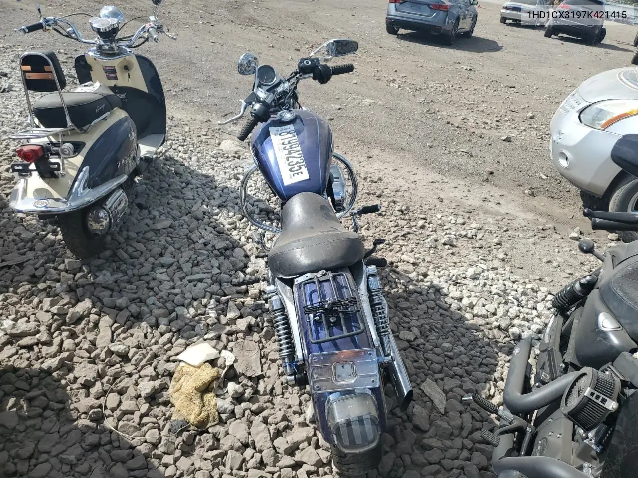 2007 Harley Davidson Xl1200 L VIN: 1HD1CX3197K421415 Lot: 78498225