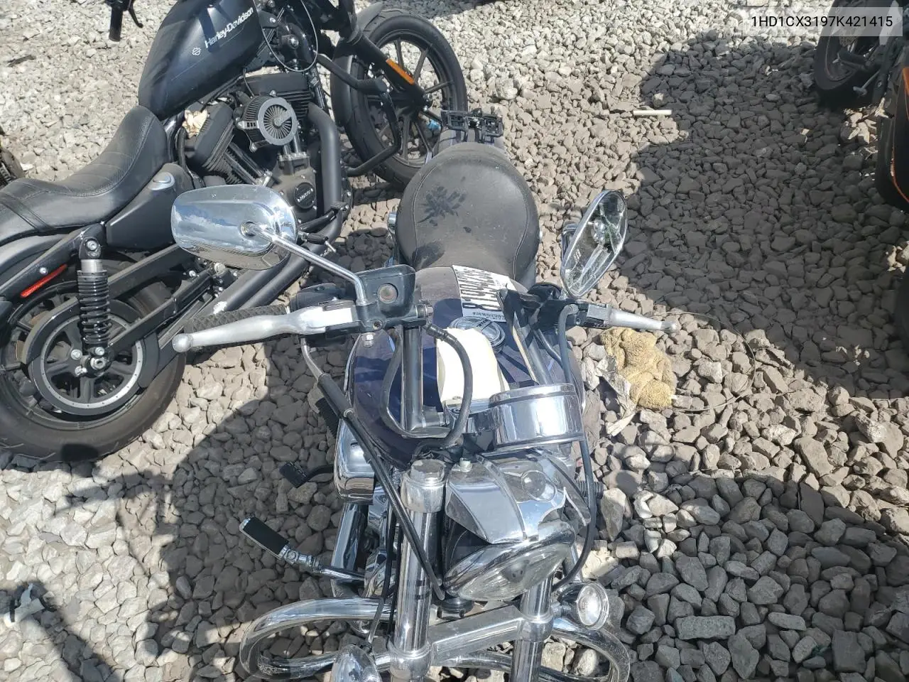 2007 Harley Davidson Xl1200 L VIN: 1HD1CX3197K421415 Lot: 78498225