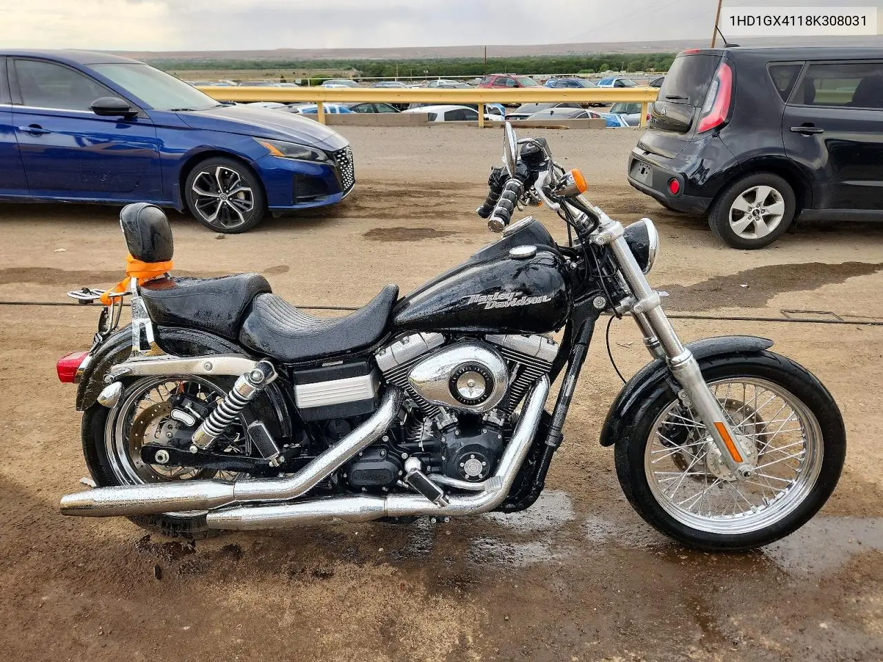 2008 Harley-Davidson Fxdbi VIN: 1HD1GX4118K308031 Lot: 58054706