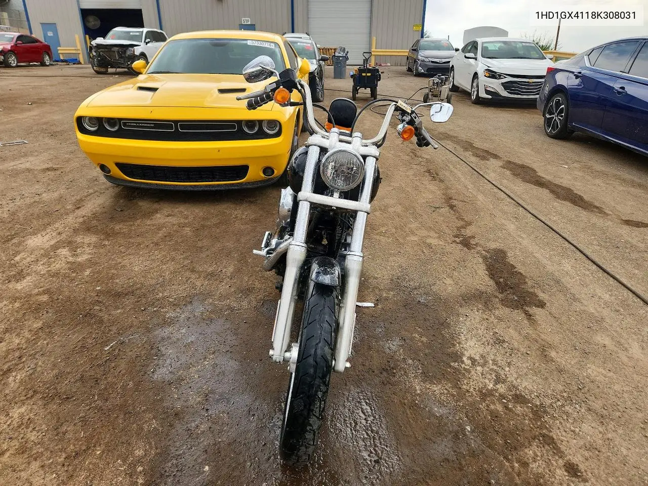 2008 Harley-Davidson Fxdbi VIN: 1HD1GX4118K308031 Lot: 58054706