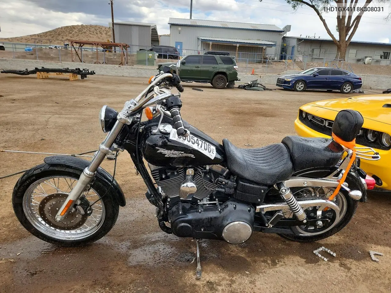 2008 Harley-Davidson Fxdbi VIN: 1HD1GX4118K308031 Lot: 58054706