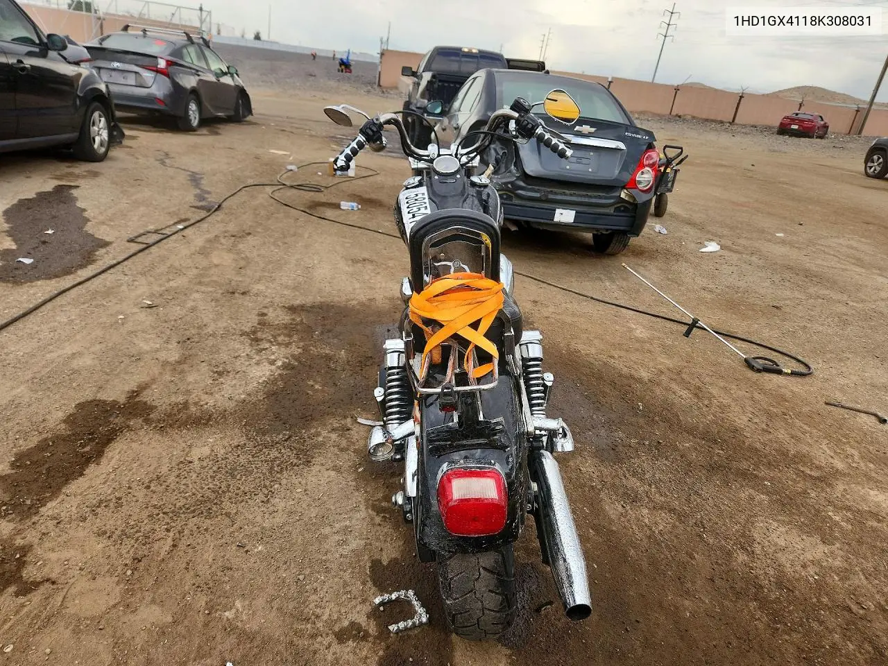 2008 Harley-Davidson Fxdbi VIN: 1HD1GX4118K308031 Lot: 58054706