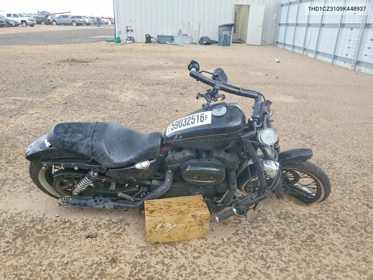 2009 Harley-Davidson Xl1200 N VIN: 1HD1CZ3109K448937 Lot: 59032516