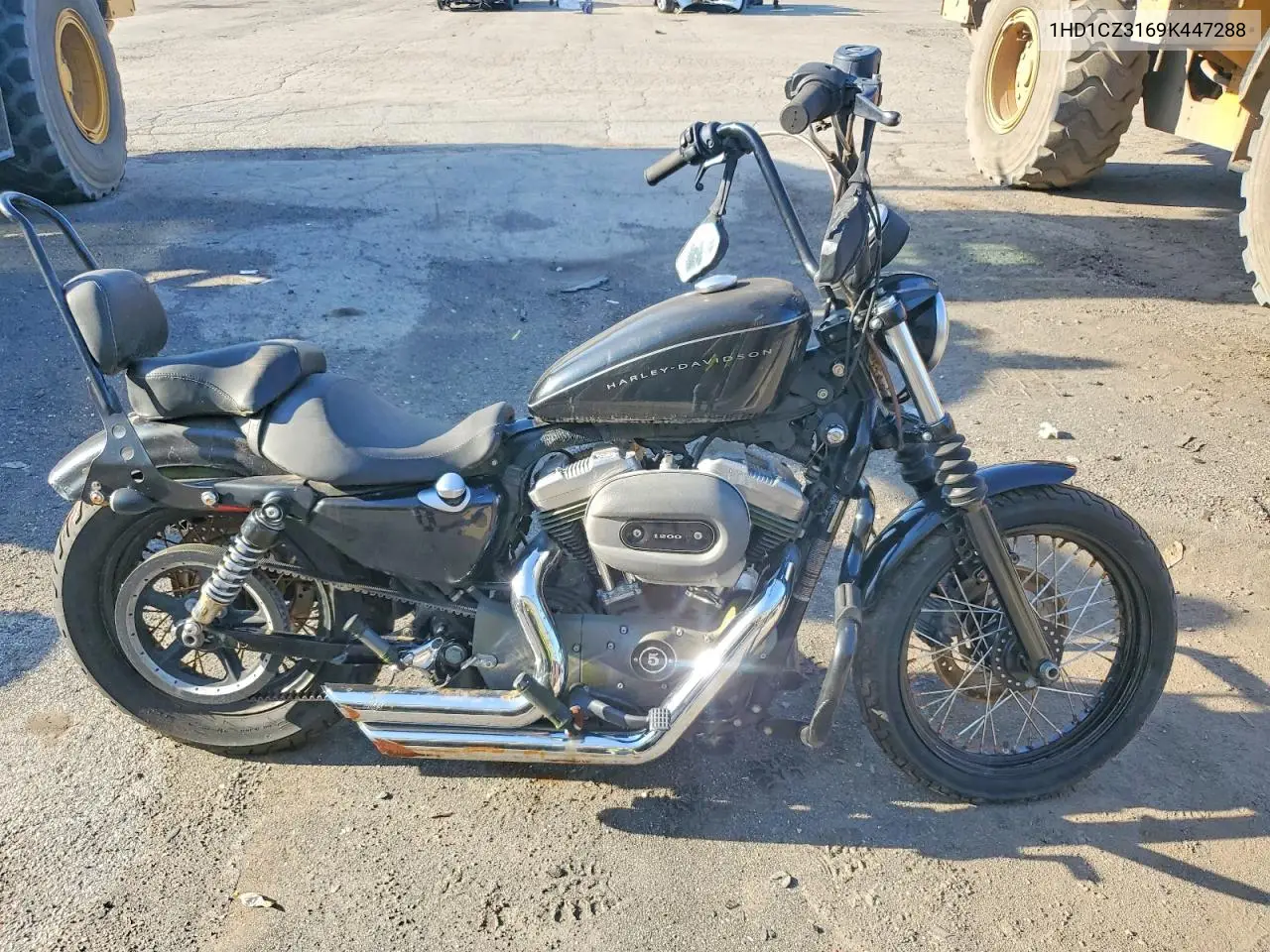 2009 Harley-Davidson Xl1200 N VIN: 1HD1CZ3169K447288 Lot: 60068236