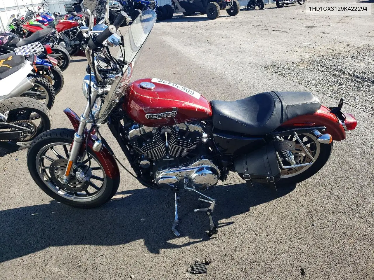 2009 Harley-Davidson Xl1200 L VIN: 1HD1CX3129K422294 Lot: 60620426