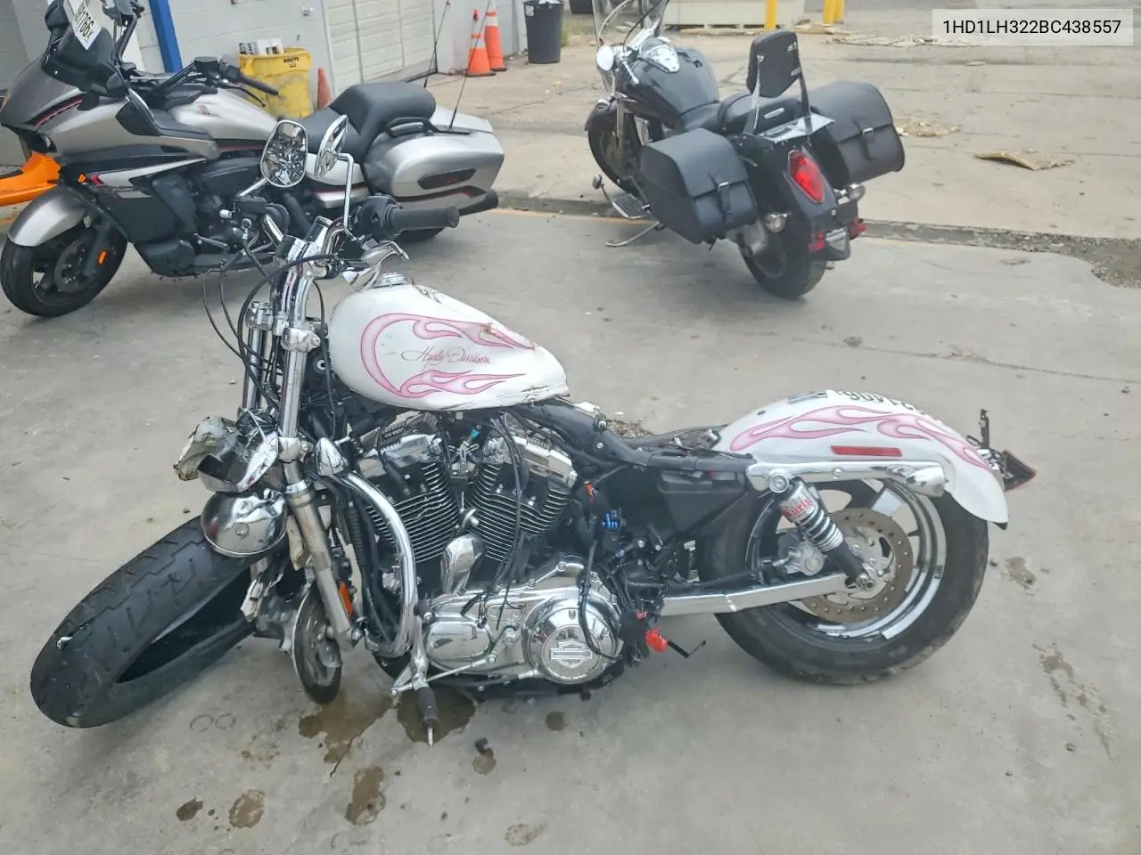 2011 Harley-Davidson Xlh1200 Cp VIN: 1HD1LH322BC438557 Lot: 59821406