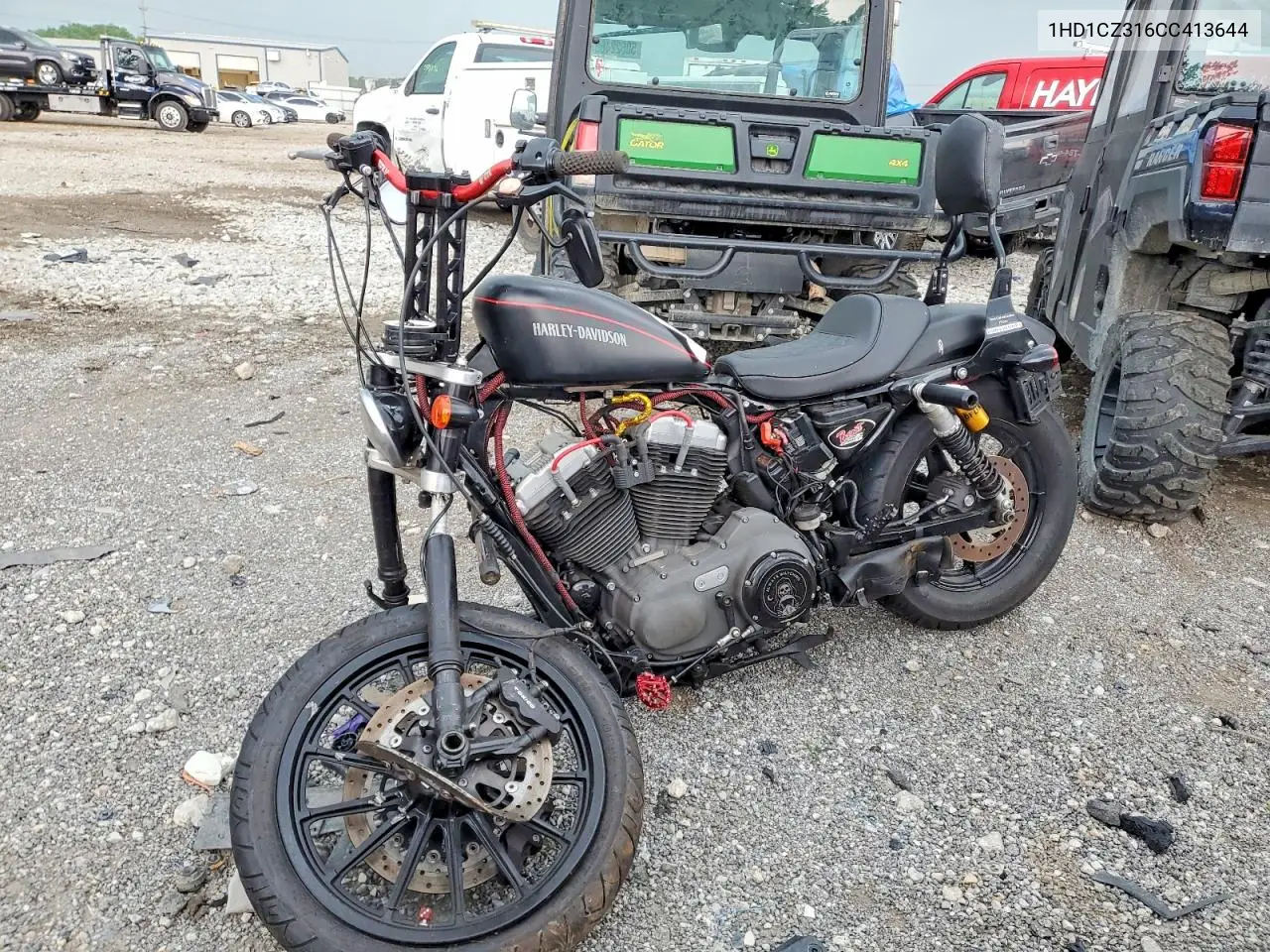 2012 Harley-Davidson Xl1200 Nightster VIN: 1HD1CZ316CC413644 Lot: 51820406
