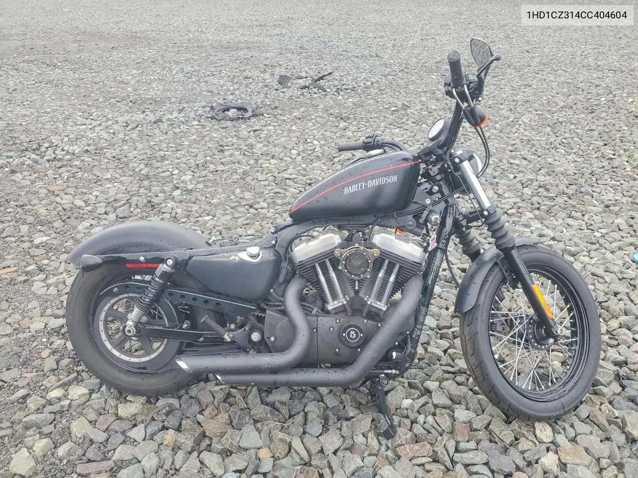 2012 Harley-Davidson Xl1200 Nightster VIN: 1HD1CZ314CC404604 Lot: 58963816