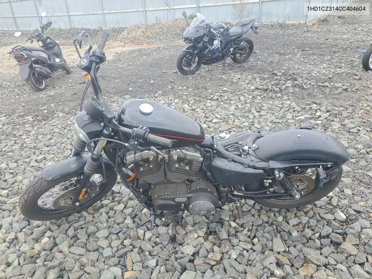 2012 Harley-Davidson Xl1200 Nightster VIN: 1HD1CZ314CC404604 Lot: 58963816