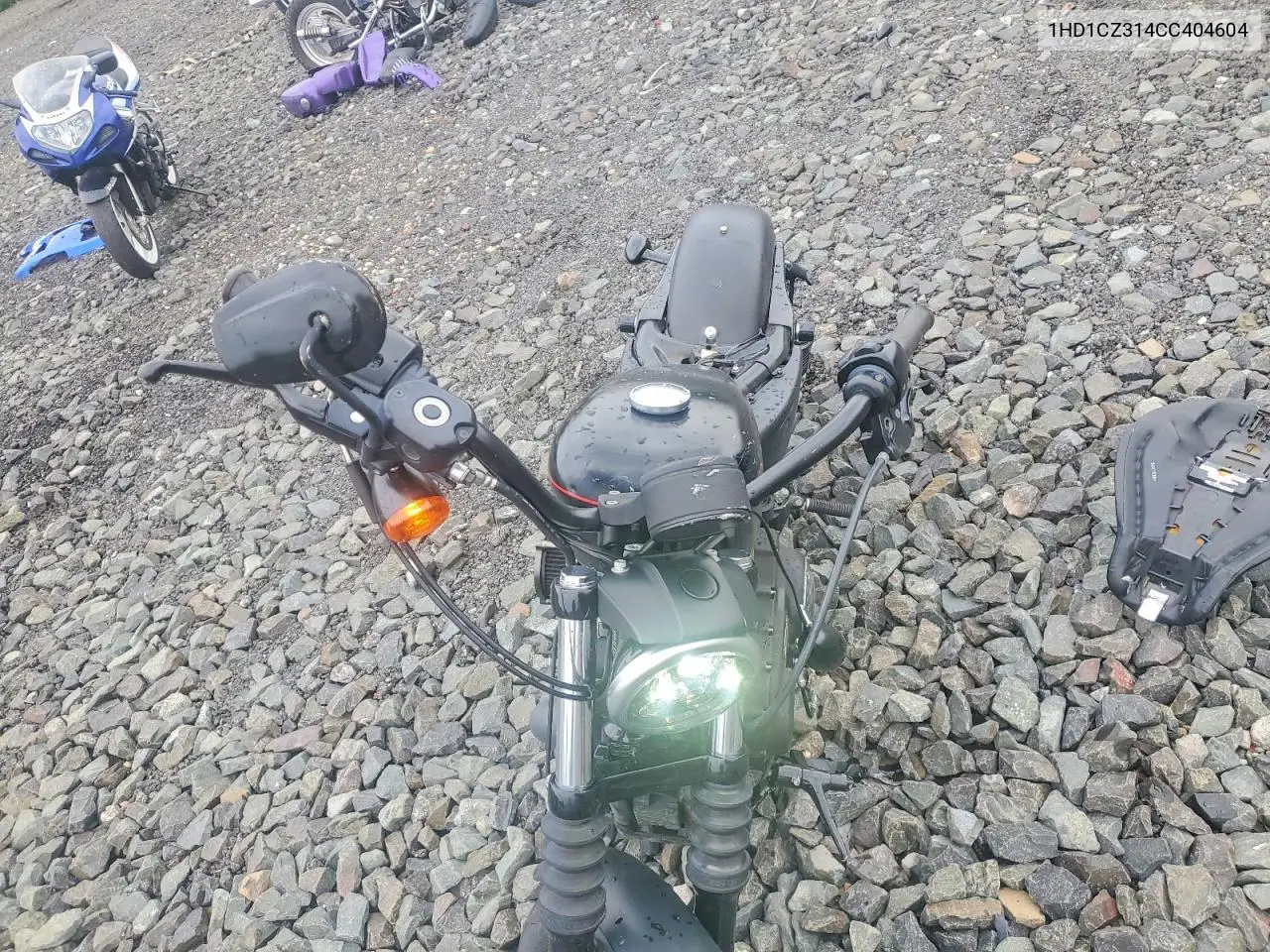 2012 Harley-Davidson Xl1200 Nightster VIN: 1HD1CZ314CC404604 Lot: 58963816