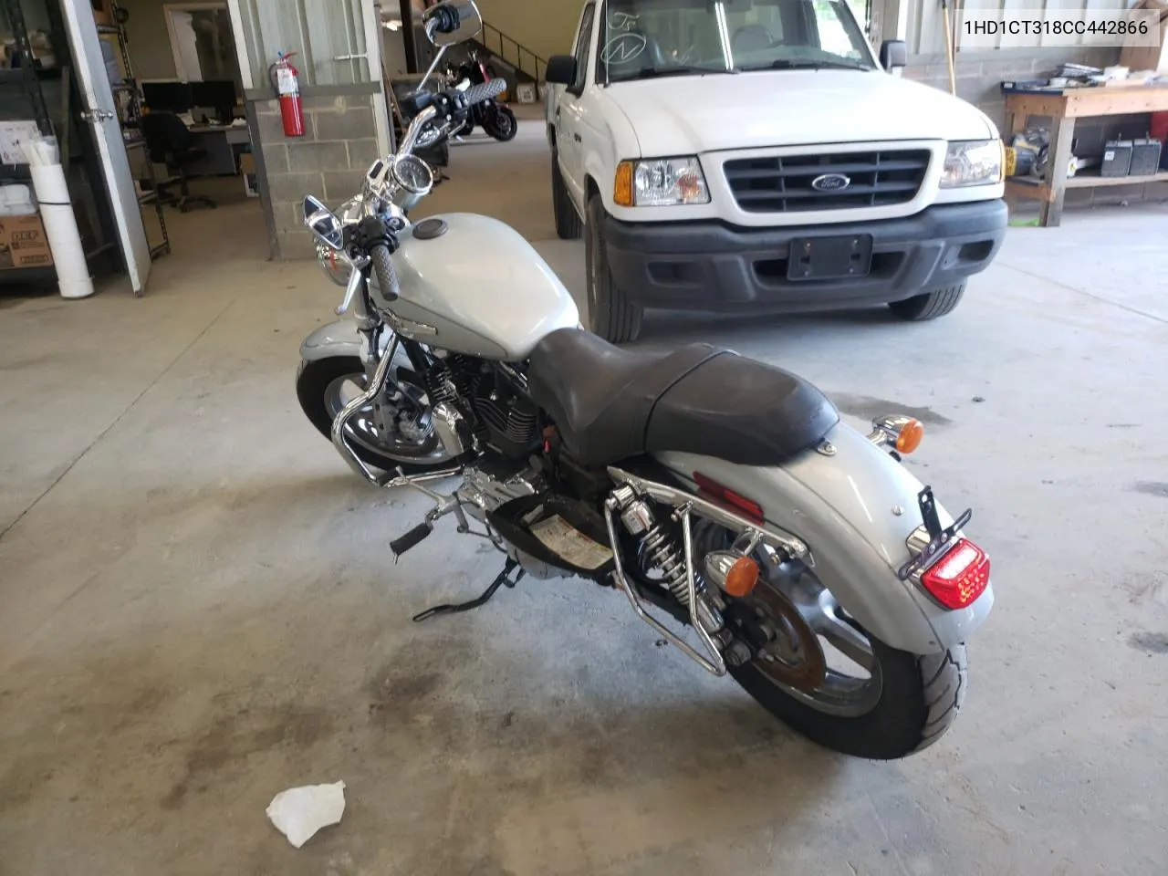 2012 Harley-Davidson Sportster VIN: 1HD1CT318CC442866 Lot: 82798493