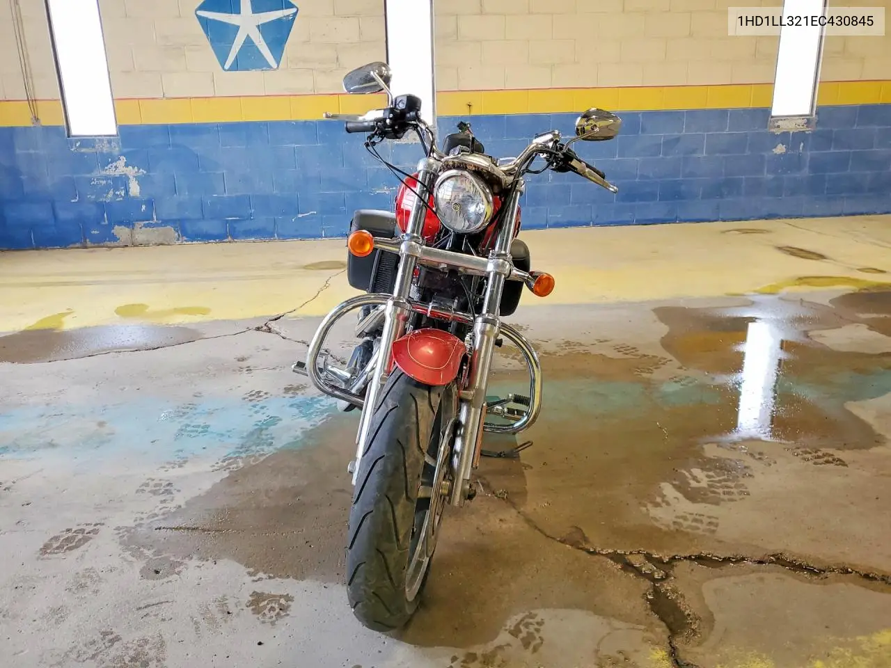 2014 Harley-Davidson Xl1200 T VIN: 1HD1LL321EC430845 Lot: 53805256