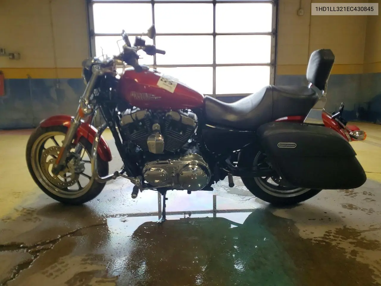 2014 Harley-Davidson Xl1200 T VIN: 1HD1LL321EC430845 Lot: 53805256