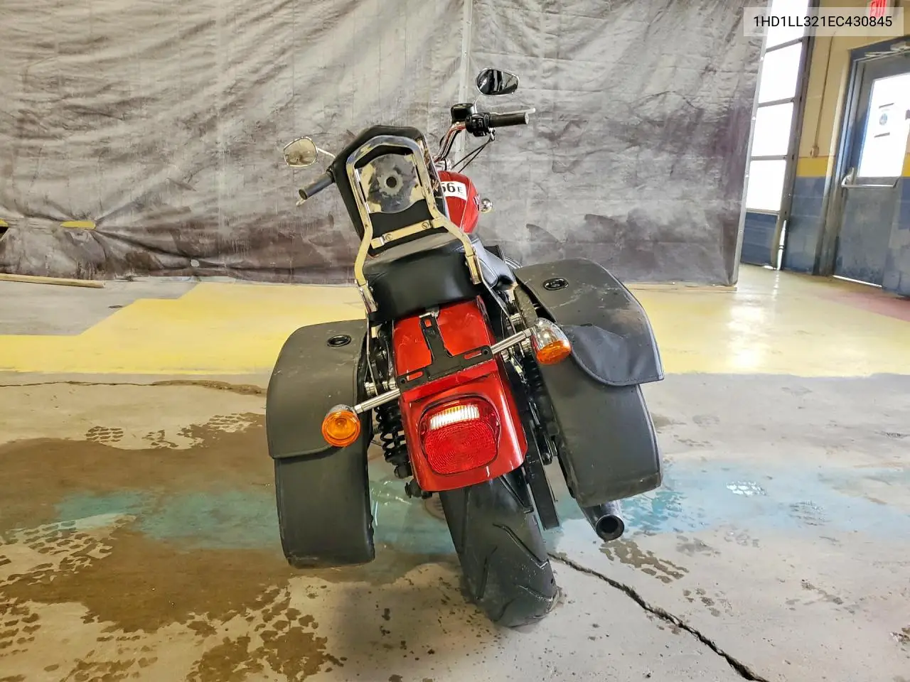 2014 Harley-Davidson Xl1200 T VIN: 1HD1LL321EC430845 Lot: 53805256