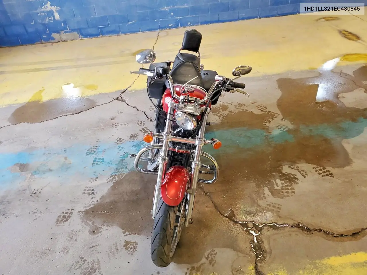 2014 Harley-Davidson Xl1200 T VIN: 1HD1LL321EC430845 Lot: 53805256