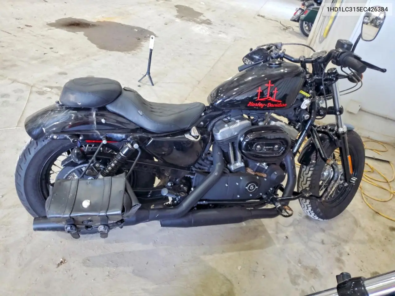 2014 Harley-Davidson Xl1200 Forty-Eight VIN: 1HD1LC315EC426384 Lot: 59235736