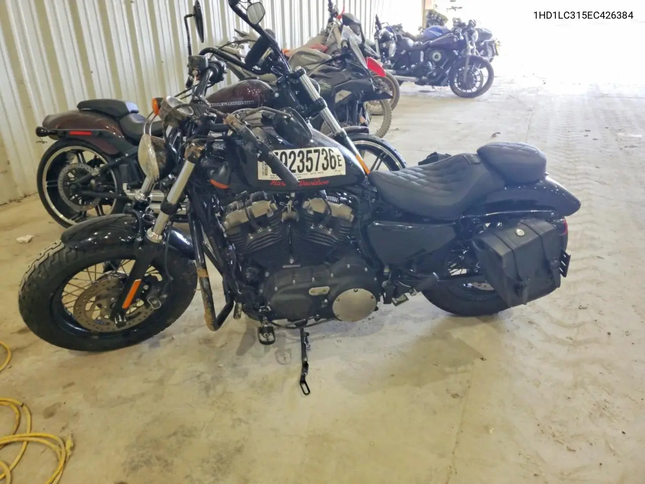 2014 Harley-Davidson Xl1200 Forty-Eight VIN: 1HD1LC315EC426384 Lot: 59235736