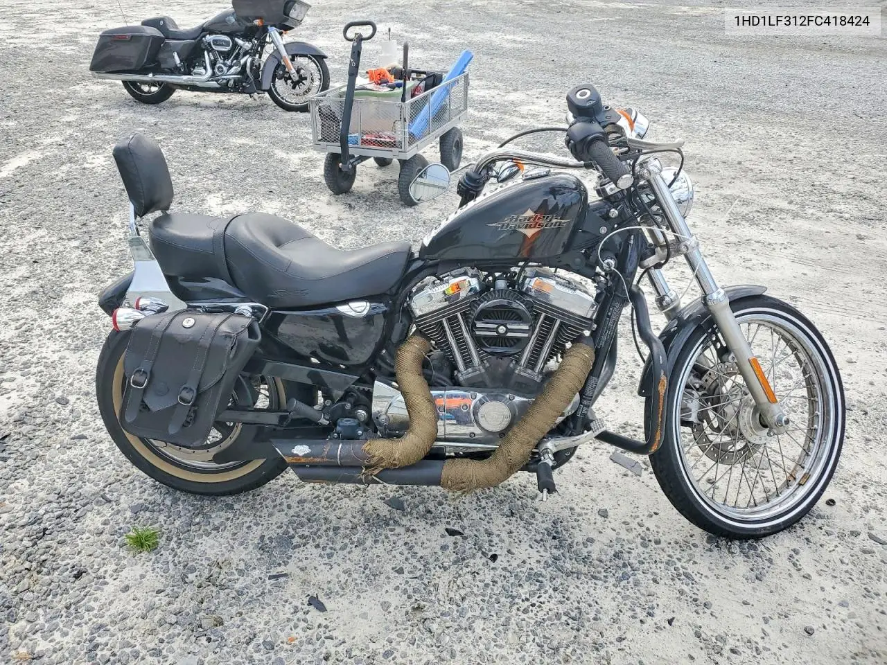 2015 Harley-Davidson Xl1200 V VIN: 1HD1LF312FC418424 Lot: 61181196