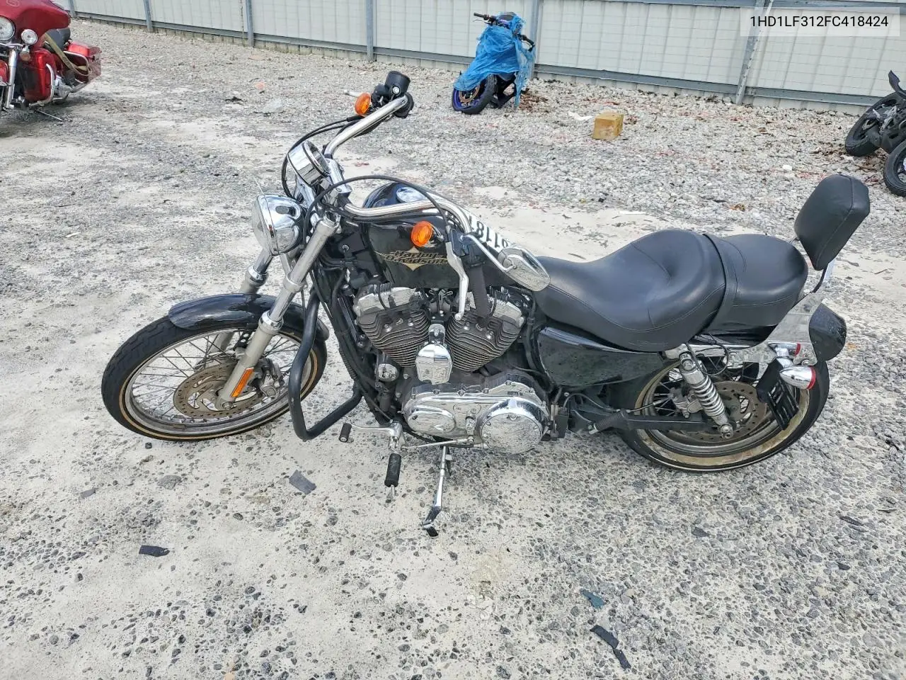 2015 Harley-Davidson Xl1200 V VIN: 1HD1LF312FC418424 Lot: 61181196
