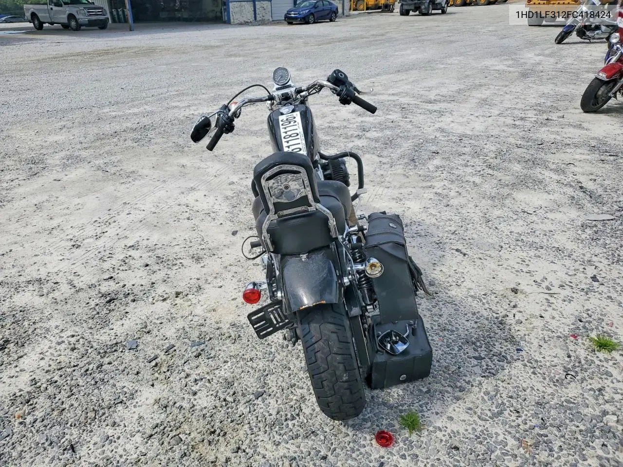 2015 Harley-Davidson Xl1200 V VIN: 1HD1LF312FC418424 Lot: 61181196