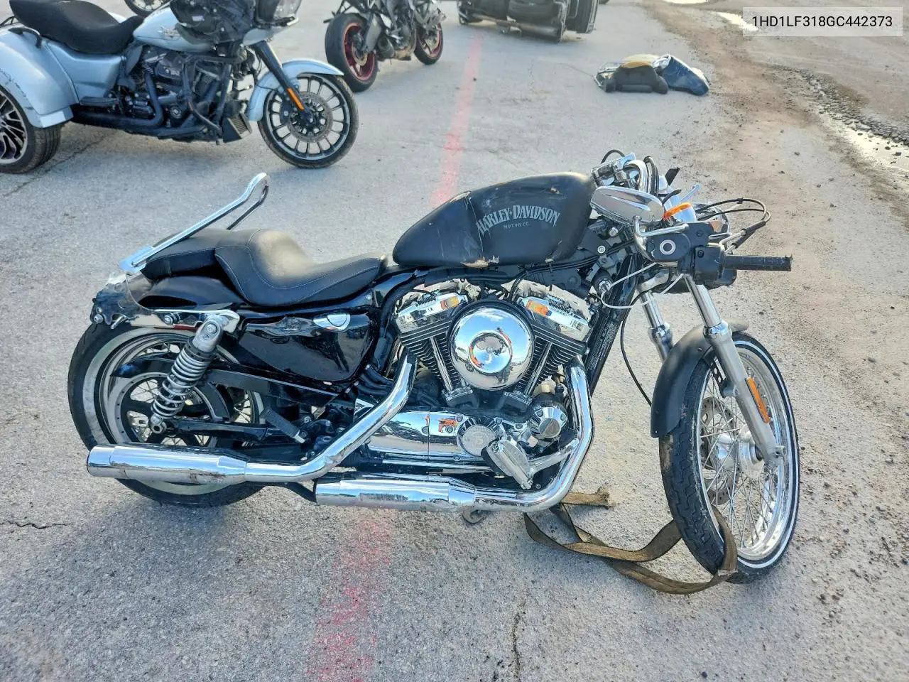 2016 Harley-Davidson Xl1200 V VIN: 1HD1LF318GC442373 Lot: 61158416