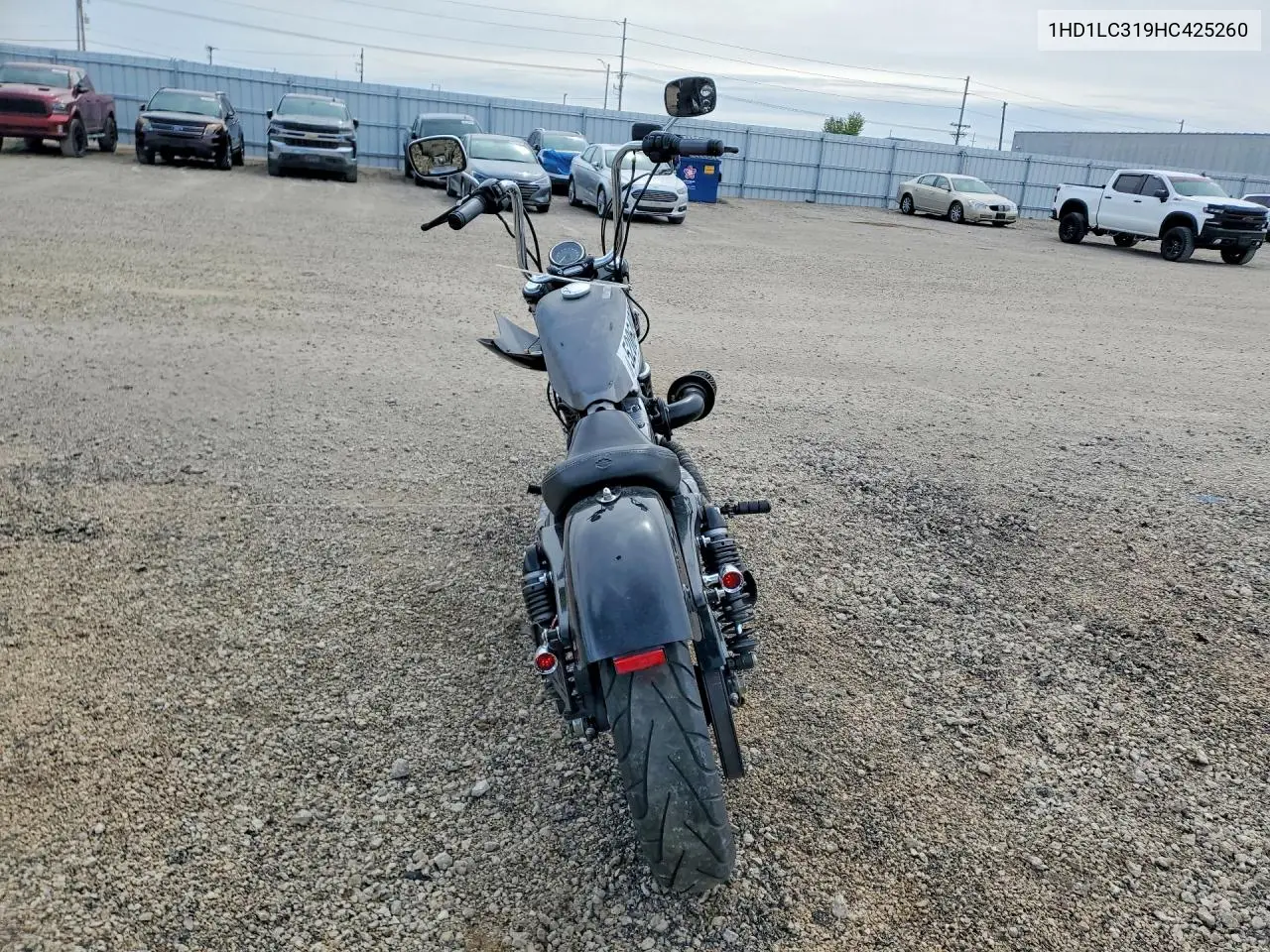 2017 Harley-Davidson Xl1200 Forty-Eight VIN: 1HD1LC319HC425260 Lot: 52064996