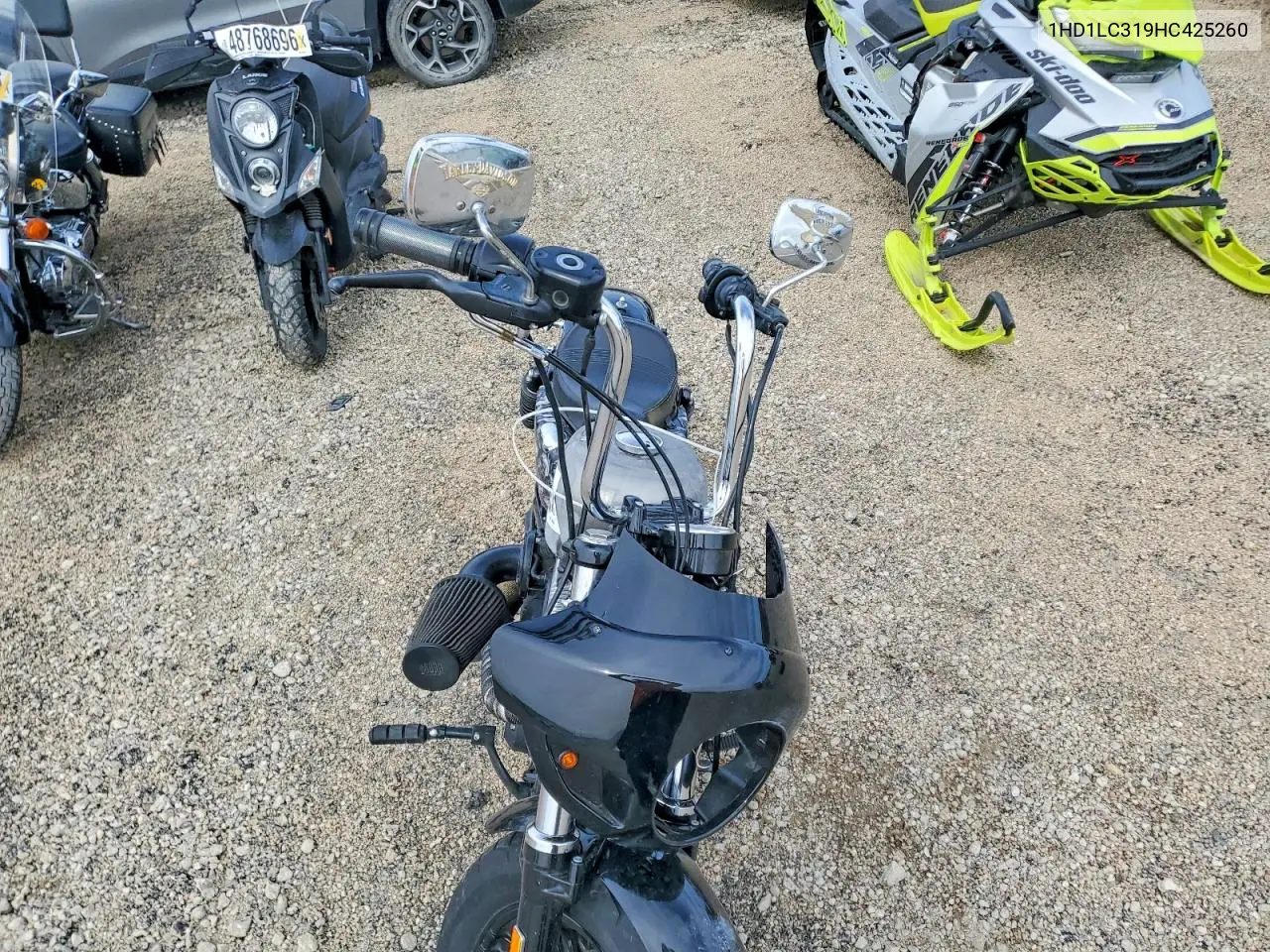 2017 Harley-Davidson Xl1200 Forty-Eight VIN: 1HD1LC319HC425260 Lot: 52064996